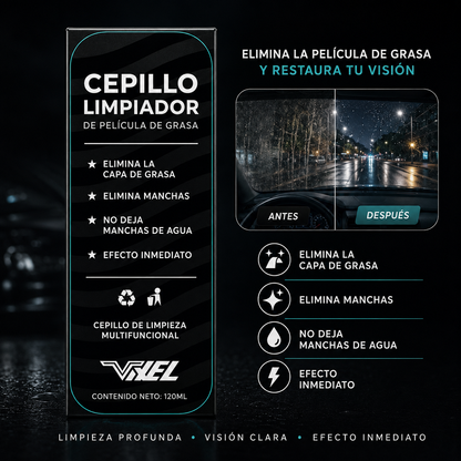 Cepillo Limpiador de Cristales