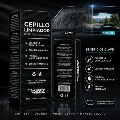 Cepillo Limpiador de Cristales
