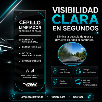Cepillo Limpiador de Cristales