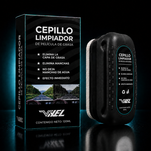 Cepillo Limpiador de Cristales