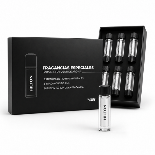 Hilton – Recarga de Aceite Aromático, Pack de 6