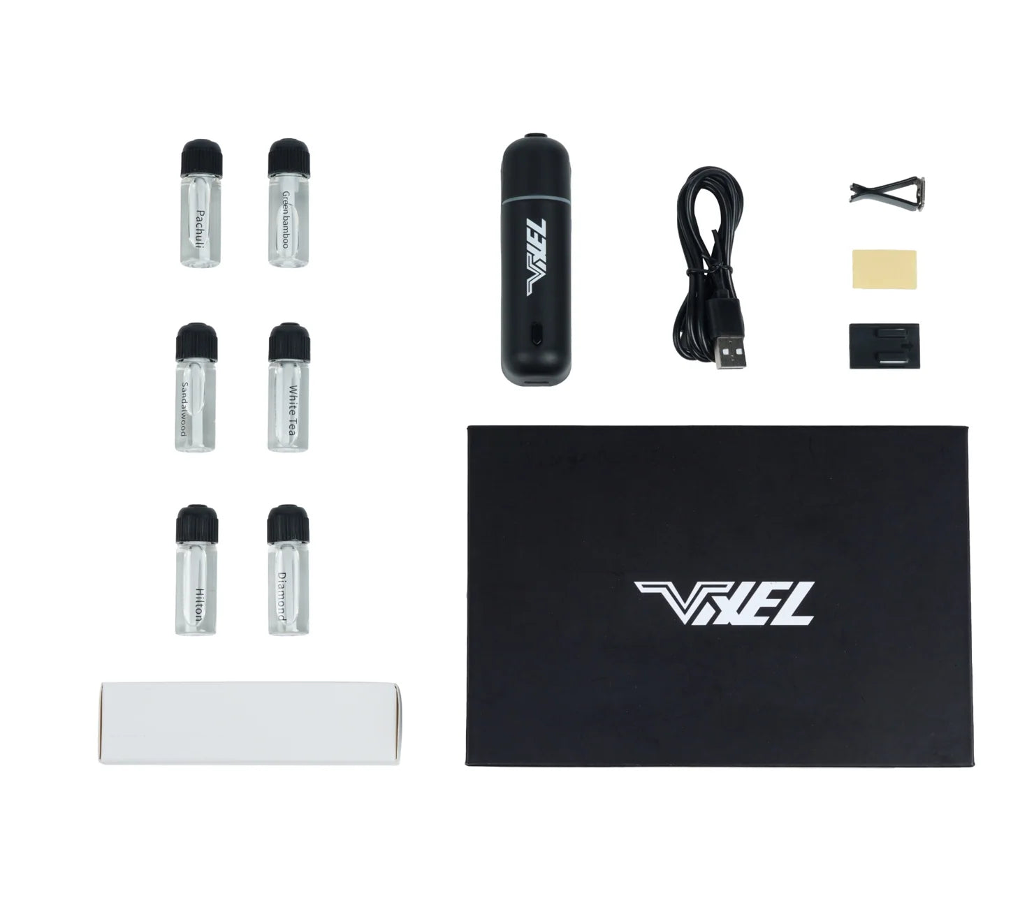 Difusor Vixel y sus seis fragancias incluidas